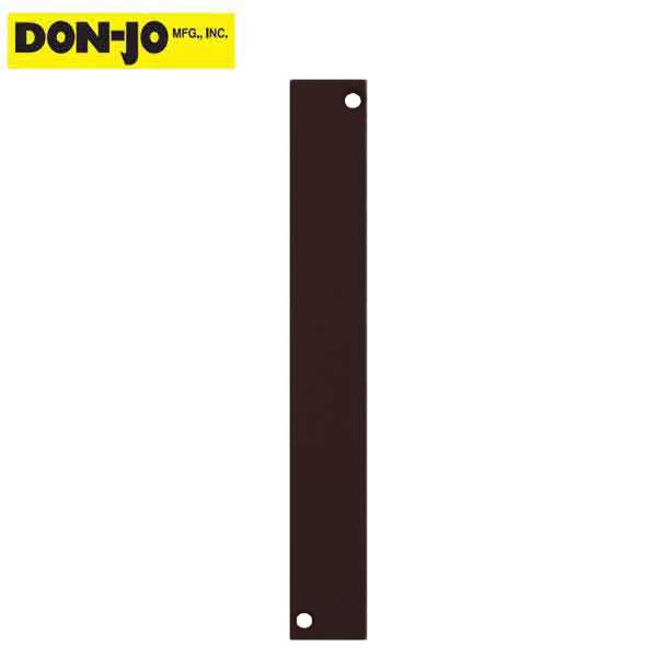 Don-Jo - Latch Filler Plate 6-3/4" -  Duranodic Bronze (EF-634) - UHS Hardware