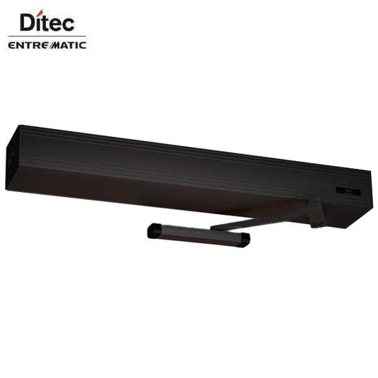 Ditec - HA8-LP - Low Profile Swing Door Operator - PULL Arm - Left Hand - Black  (39" to 51") For Single Doors - UHS Hardware