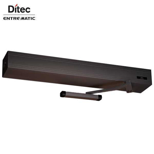 Ditec - HA8-LP - Low Profile Swing Door Operator - PUSH Arm - Non Handed - Antique Bronze  (39" to 51") For Single Doors - UHS Hardware