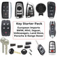 European Import Vehicle Keys Complete Starter Pack (ALL YEARS) - for VVDI2 / IM608 / ACDP - UHS Hardware