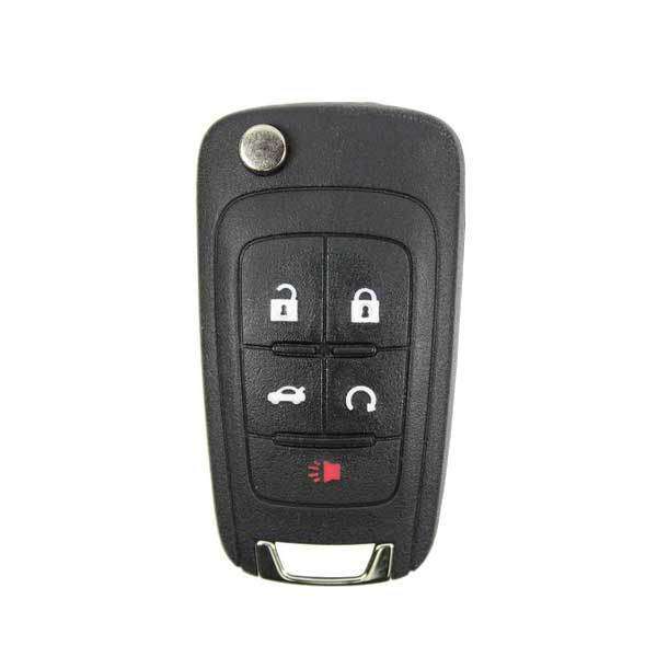 2010-2019 GM / 5-Button Flip Blade Key SHELL for OHT01060512, OHT01060512 - UHS Hardware