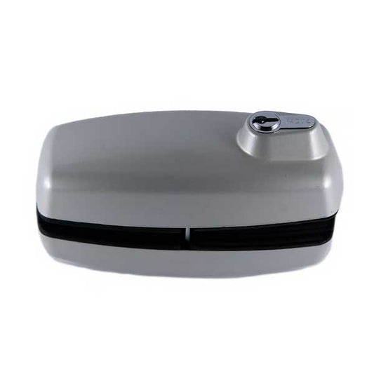 GAAB - T180 - Tempered Frameless Glass Door Lock - Reversible - 10 -12mm Doors - Grey - UHS Hardware