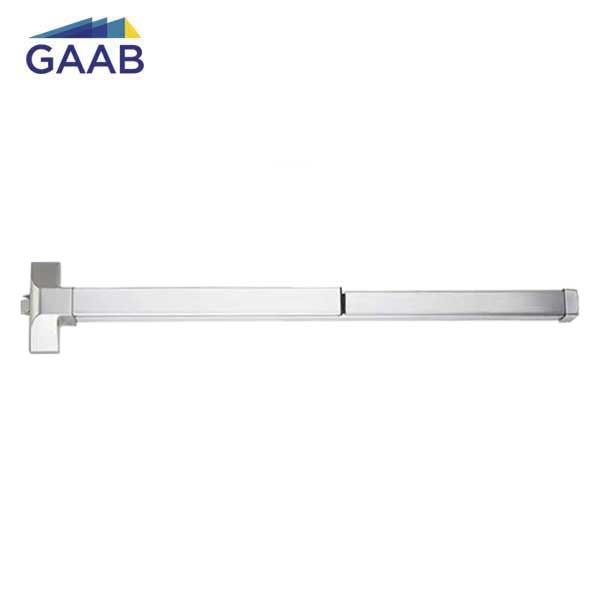 GAAB - T341-04S  - Panic Exit Device - Modular and Reversible - Single Doors - 41" for Single Doors - Satin Chrome - Grade 1 - UHS Hardware