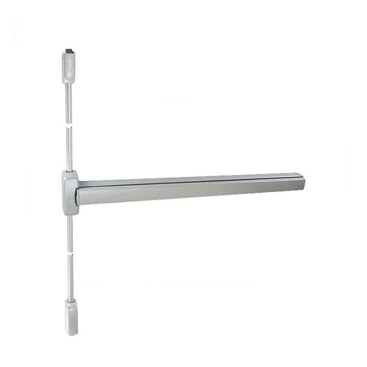 GAAB - T393-04  - Vertial Rod Exit Device - Modular and Reversible - Up to 36" Doors - Satin Chrome - UHS Hardware