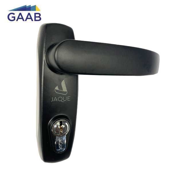 GAAB - T800M11 - Lever Exit Trim - for GAAB Exit Devices - Clutched - Reversible -  Entry Function - Matte Black - UHS Hardware