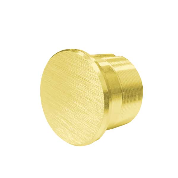 GMS Mortise Dummy - 1" - US3 - Polished Brass - UHS Hardware