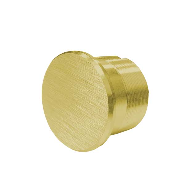 GMS Mortise Dummy - 1" - US3 - Polished Brass - UHS Hardware