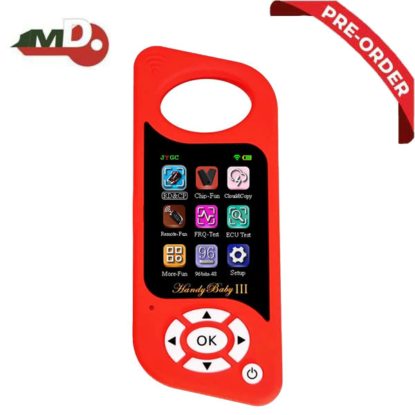 Handy Baby III - 3rd Generation - Auto Key Programmer / Cloning Device (w/ G Chip Function) - Optional Color (PRE-ORDER)