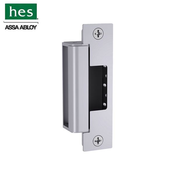 HES - 1500 - Electric Strike - Fail Safe/Fail Secure - 12/24VDC - Surface Mounted - Up To 1" Deadbolt - Satin Stainless Steel - Grade 1