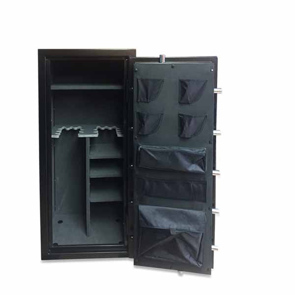 Hollon - Hunter Series Gun Safe - HGS-16E w/ S&G 1004 Electronic Lock - Chrome - UHS Hardware