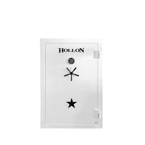 Hollon - RG39 - Republic Gun Safe Series - 39 Long Gun Capacity - White - Fire Rated - UHS Hardware