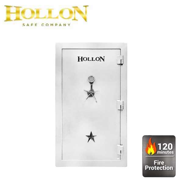 Hollon - RG42 - Republic Gun Safe Series - 42 Long Gun Capacity - White - Fire Rated - UHS Hardware