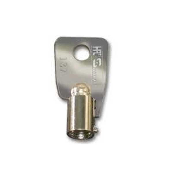 1137 / 137 Tubular Motorcyle Key Blank -  HPC - UHS Hardware