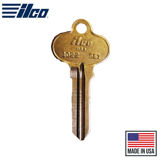 1022-SE1 SEGAL Key Blank -  ILCO - UHS Hardware