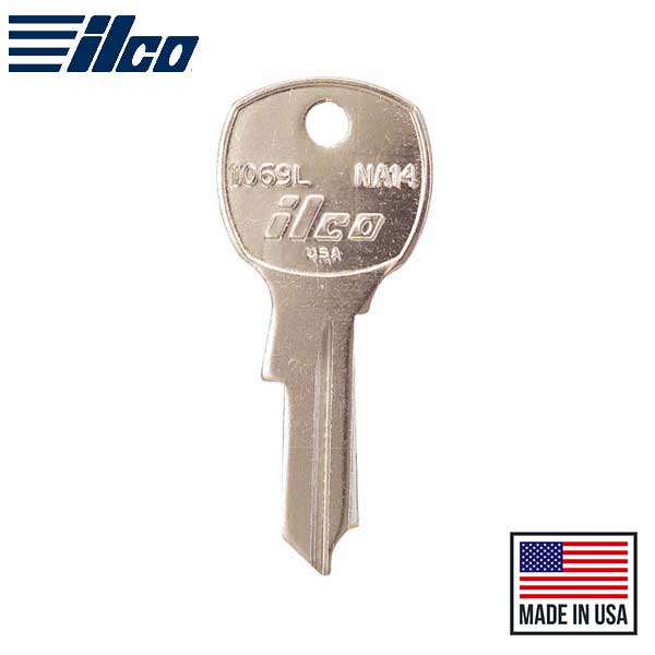 1069L-NA14 NATIONAL  Key Blank -  ILCO - UHS Hardware