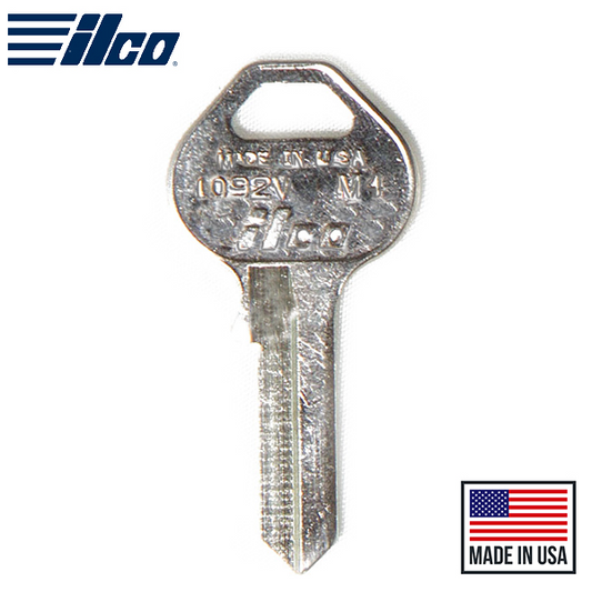 1092V-M4 MASTERLOCK Key Blank - ILCO - UHS Hardware