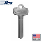 1A1B1 - BEST B Key Blank - 6 or 7 Pin - ILCO - UHS Hardware