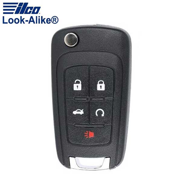 2010-2020 Ford / 5-Button Flip Key / PN: FLIP-GM-5B1HS/ OHT01060512 (AFTERMARKET) - UHS Hardware