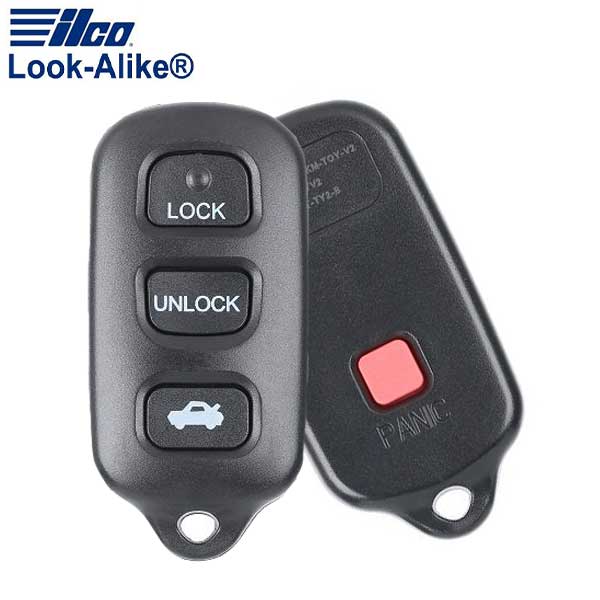 1998-2004 Toyota / 4-Button Keyless Entry Remote / PN: 89742-AC050 / HYQ12BAN (AFTERMARKET) - UHS Hardware