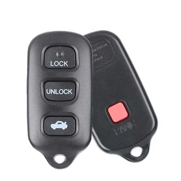 1998-2004 Toyota / 4-Button Keyless Entry Remote / PN: 89742-AC050 / HYQ12BAN (AFTERMARKET) - UHS Hardware