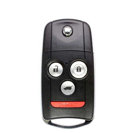 2007 - 2013 Acura MDX / RDX / 4-Button Flip Key / PN: 35111-STX-326 / N5F0602A1A (AFTERMARKET) - UHS Hardware