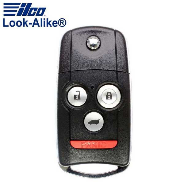 2007 - 2013 Acura MDX / RDX / 4-Button Flip Key / PN: 35111-STX-326 / N5F0602A1A (AFTERMARKET) - UHS Hardware