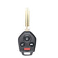 2012-2019 Subaru / 4-Button Remote Head Key / PN: 57497-FJ031 / CWTWBU766 (AFTERMARKET) - UHS Hardware