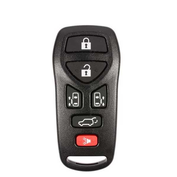 2004-2010 Nissan Quest / 6-Button Keyless Entry Remote / PN: 28268-5Z200 / KBRASTU51 (AFTERMARKET) - UHS Hardware