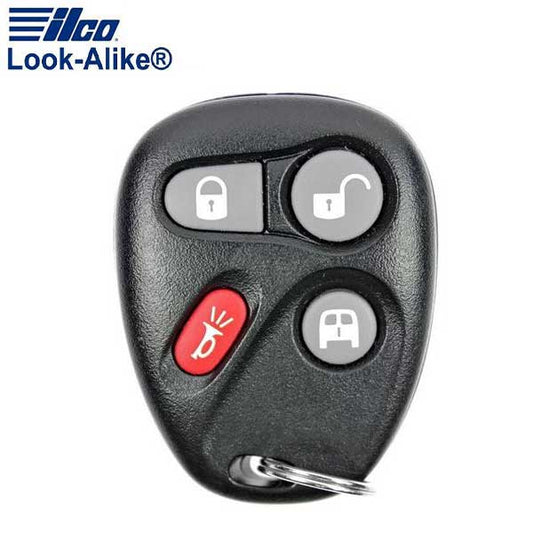 2003-2007 GM / 4-Button Keyless Entry Remote / PN: 15752330 / KOBLEAR1XT (AFTERMARKET) - UHS Hardware