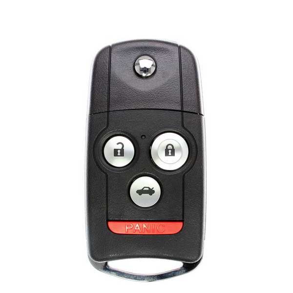 2009-2014 Acura TSX / 4-Button Remote Flip Key / PN: 35113-TK4-A00 / MLBHLIK-1T (AFTERMARKET) - UHS Hardware