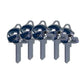 ILCO - NFL TeamKeys - Helmet Edition - Key Blank - Seattle Seahawks - KW1 (5 Pack) - UHS Hardware