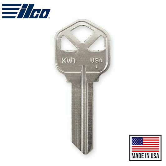 KW1-NP KWIKSET Key Blank - 5 Pin or Disc - ILCO - UHS Hardware