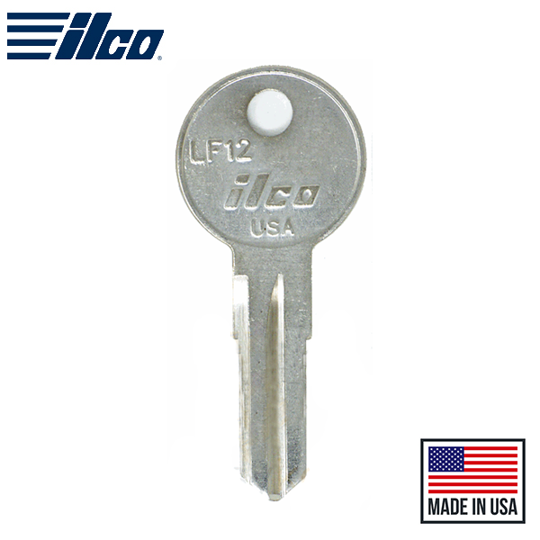 LF12 GAS CAP & THULE SKI RACK Key Blank - ILCO - UHS Hardware