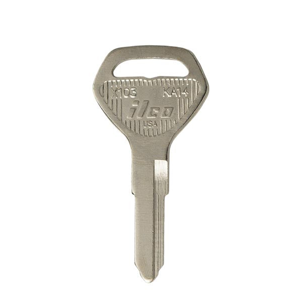 X103 / KA14 - Kawasaki - Motorcycle / ATV Key Blank - ILCO - UHS Hardware