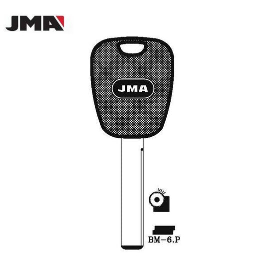 BMW HU92RP Plastic Head Mechanical Key (2-Track) (JMA-BM-6P) - UHS Hardware