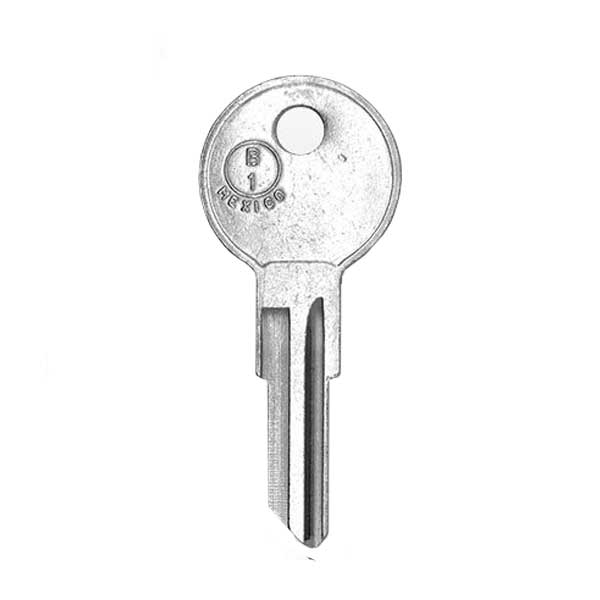 B1 / B2 / H1098M / 1098GM Briggs Cabinet Key Blank (JMA-BS-10) - UHS Hardware