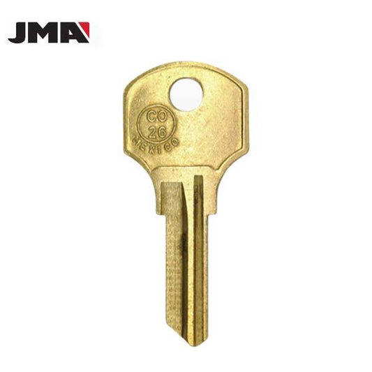 CO26 / 1000V CCL 6-Wafer Cabinet Key - Brass (JMA-CCL-12E) - UHS Hardware