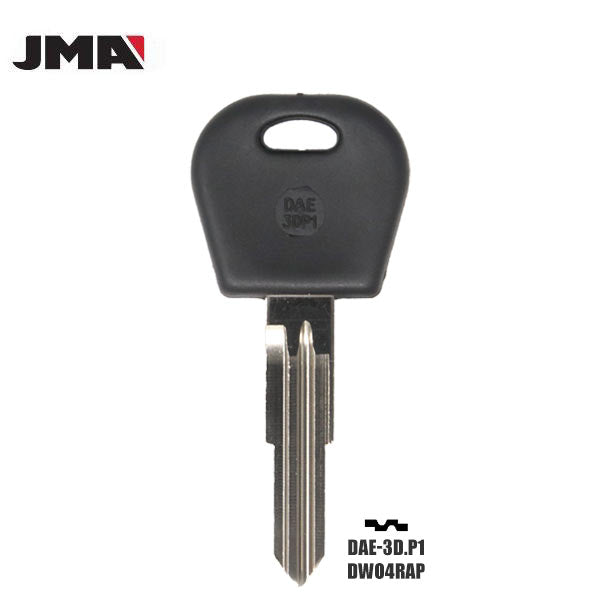 Daewoo / GM Mechanical Key Blank - DAE-3D.P1 / DWO4RAP (JMA-DAE-3D-P1) - UHS Hardware