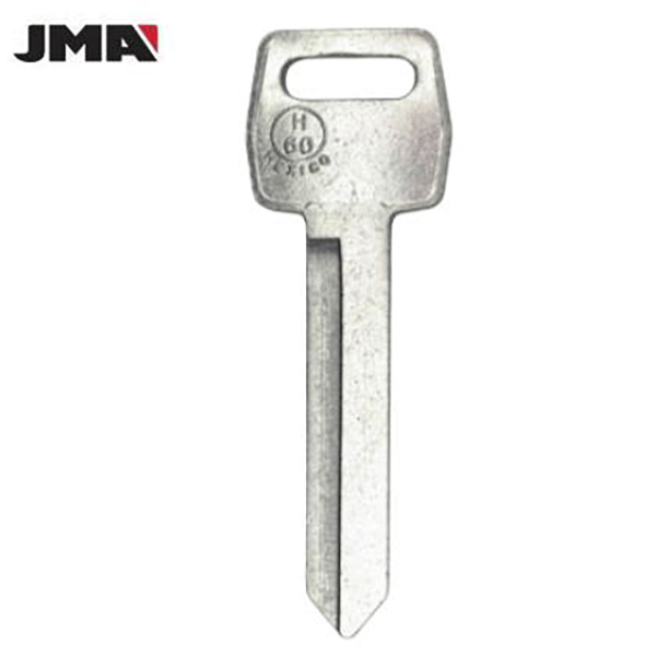 Ford / Lincoln / Mercury H60 / 1190LN  Metal Key (JMA-FO-11DE) - UHS Hardware