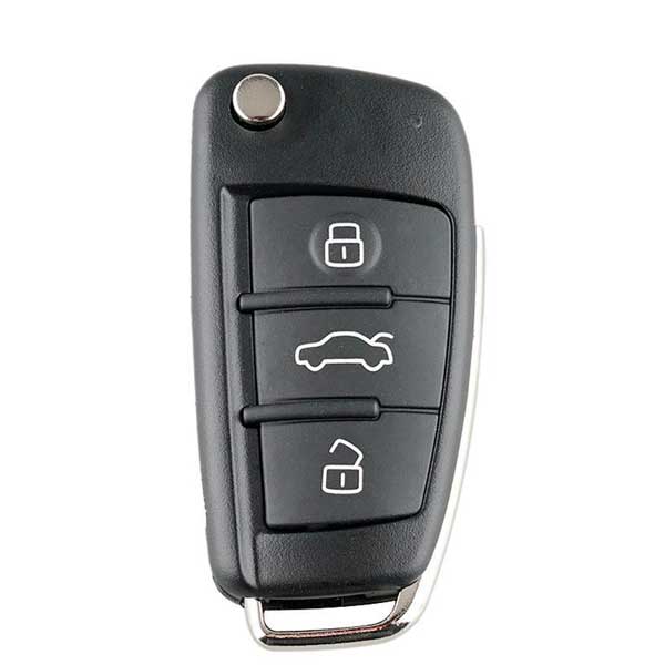 2006-2015 Audi / 3-Button Flip Key / PN: 4F0837220AG / IYZ 3314 - UHS Hardware