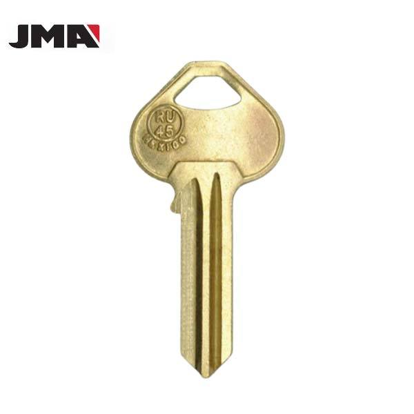 RU45 / 1011D1 5-Pin Corbin Russwin Key - Brass (JMA-RUS-4E) - UHS Hardware