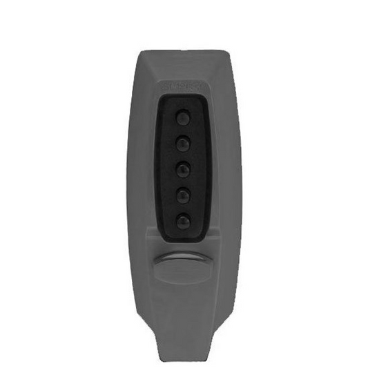 Simplex - 710219 - Pushbutton Keyless Deadbolt -  2-3/4" Backset - Black - UHS Hardware