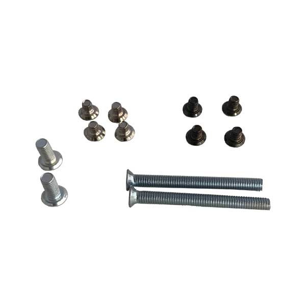 Narrow-Stile Screw Pack  - Face Plate &  Lock Body Screws  (12 Pcs) - UHS Hardware