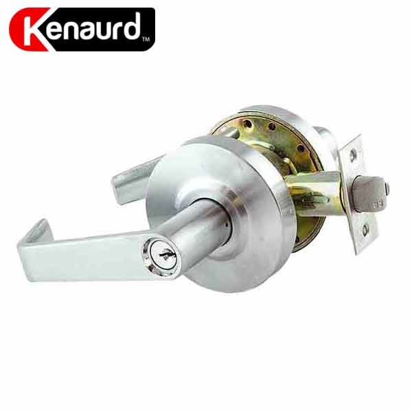 Commercial Lever Set Handle - 2-3/4” Standard Backset - Satin Chrome - Classroom Intruder - Grade 2 - UHS Hardware