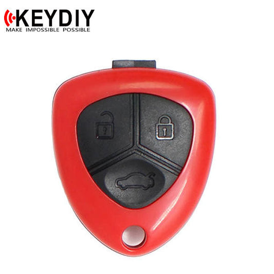 KEYDIY - Ferrari Style - 4-Button Flip Key Blank  (KD-B17) - UHS Hardware