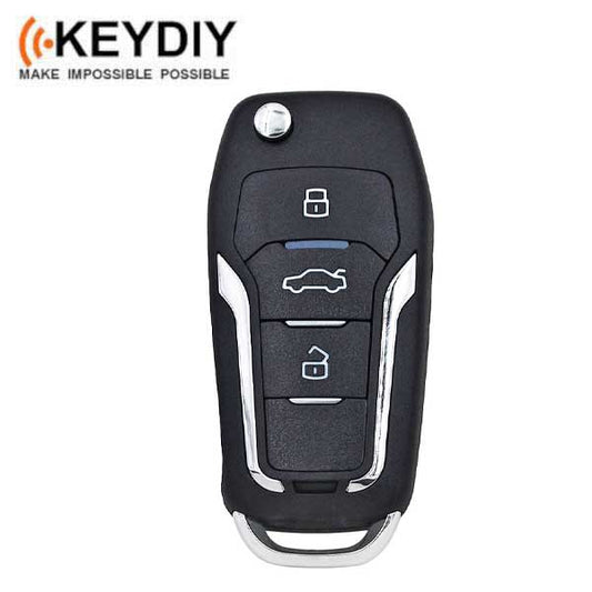 KEYDIY - 3-Button Universal Flip Key - Ford Style (KD-NB12-3) - UHS Hardware