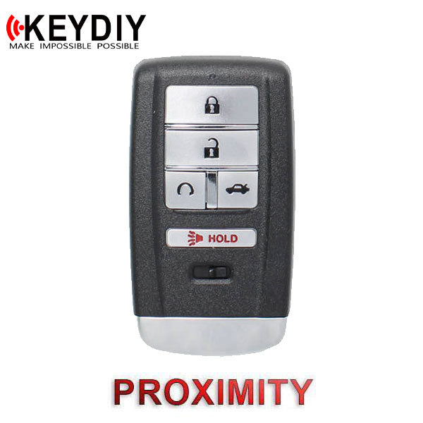 KEYDIY Honda Style 5-Button Universal Smart Key w/ Proximity Function (KD-ZB14-5) - UHS Hardware