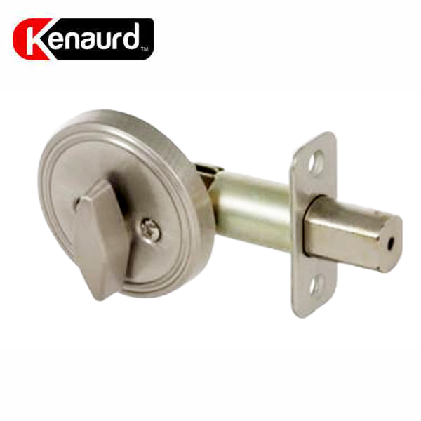 Premium One Sided Deadbolt - Satin Nickel (No Cylinder) - UHS Hardware