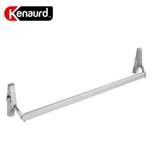 Commercial Grade 1 - Cross Bar Panic Exit Device For Glass Doors - Aluminium 42" - LH - UHS Hardware