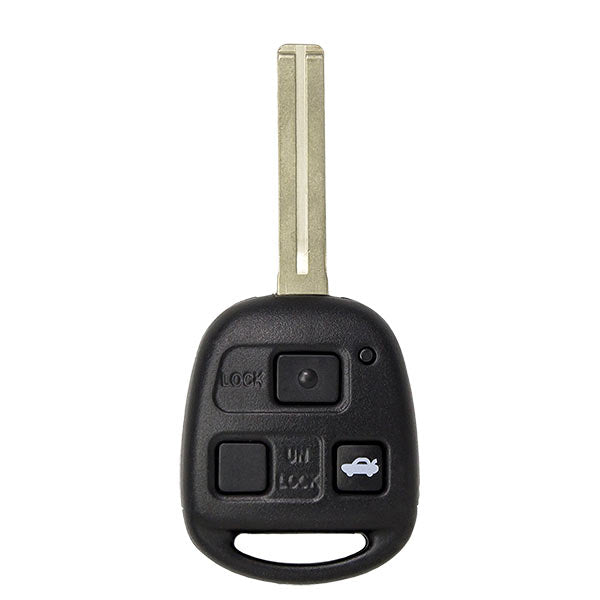 2001-2010 Lexus / 3-Button Remote Head Key / HYQ12BBK (RK-LEX-BBK) - UHS Hardware